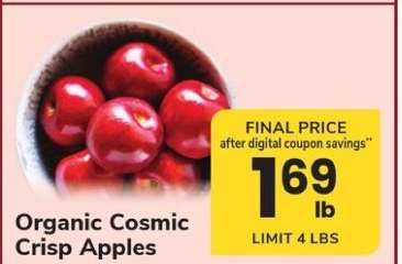 Organic Cosmic Crisp Apples
