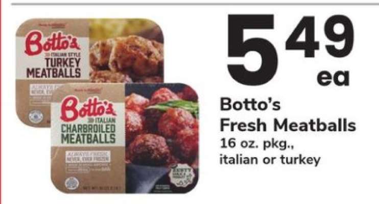 Botto's Fresh Meatballs