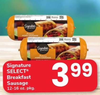 Signature SELECT® Breakfast Sausage