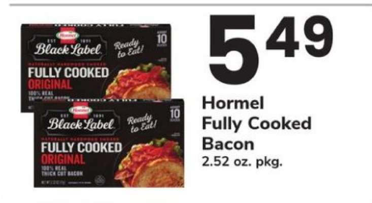 Hormel Fully Cooked Bacon