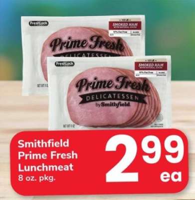Smithfield Prime Fresh Lunchmeat