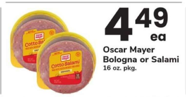 Oscar Mayer Bologna or Salami