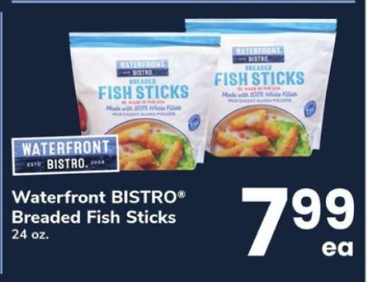 Waterfront BISTRO® Breaded Fish Sticks