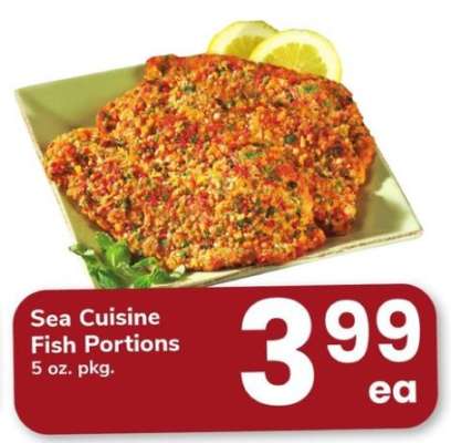 Sea Cuisine Fish Portions