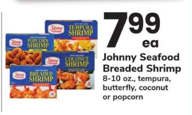 Johnny Seafood Breaded Shrimp