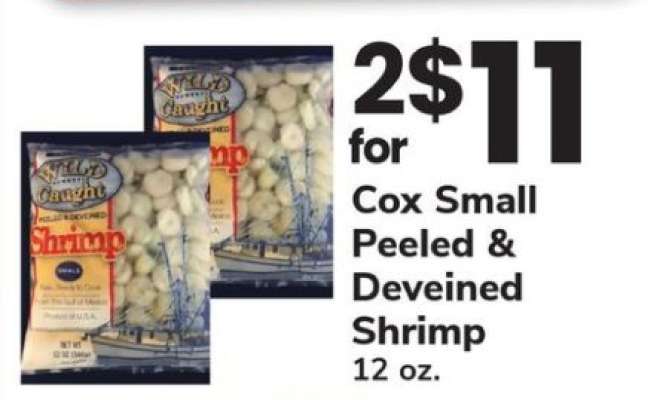 Cox Small Peeled & Deveined Shrimp