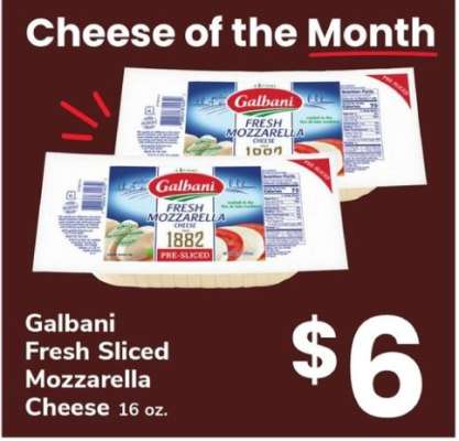 Galbani Fresh Sliced Mozzarella Cheese