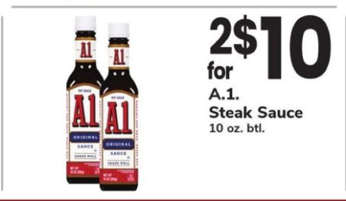 A. 1. Steak Sauce