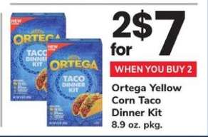 Ortega Yellow Corn Taco Dinner Kit