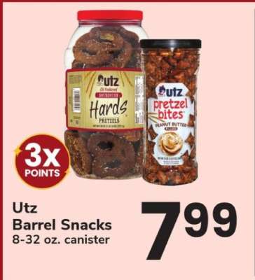 Utz Barrel Snacks
