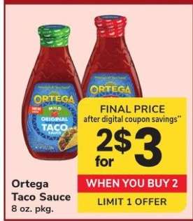 Ortega Taco Sauce*