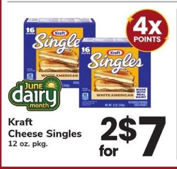 Kraft cheese singles