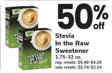 Stevia In the Raw Sweetener