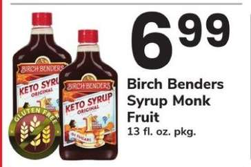 Birch Benders Syrup Monk Fruit