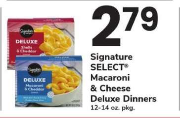 Signature SELECT Macaroni & Cheese Deluxe Dinners