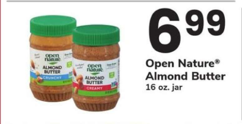 Open Nature Almond Butter