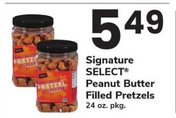 Signature SELECT Peanut Butter Filled Pretzels