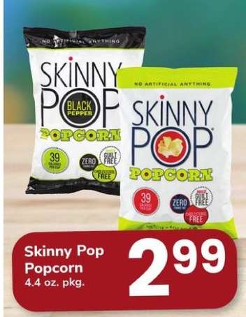 Skinny Pop Popcorn