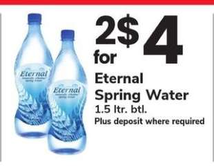 Eternal Spring Water