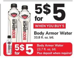 BODY ARMOR Water