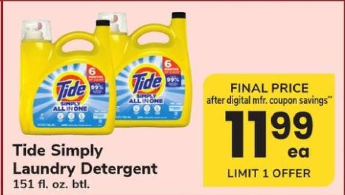 Tide Simply Laundry Detergent