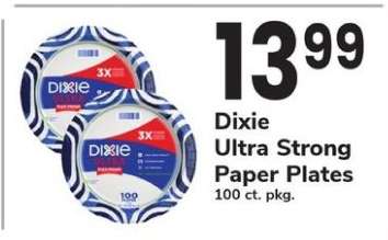 Dixie Ultra Strong Paper Plates