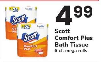 Scott Comfort Plus Bath Tissue