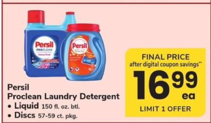 Persil Proclean Laundry Detergent