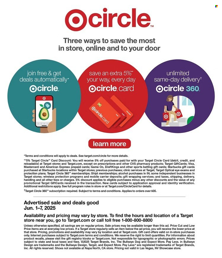 Target ad - 06/01/2025 - 06/07/2025. Page 34