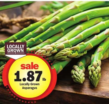 Locally Grown Asparagus