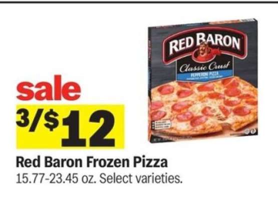 Red Baron Frozen Pizza