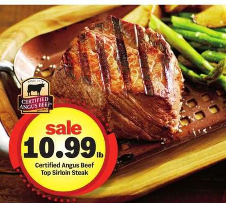 Certified Angus Beef Top Sirloin Steak