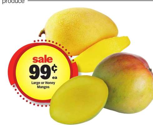 Large or Honey Mangos*