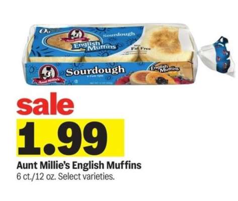 Aunt Millie's English Muffins