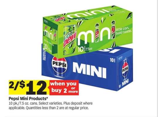 Pepsi Mini Products*