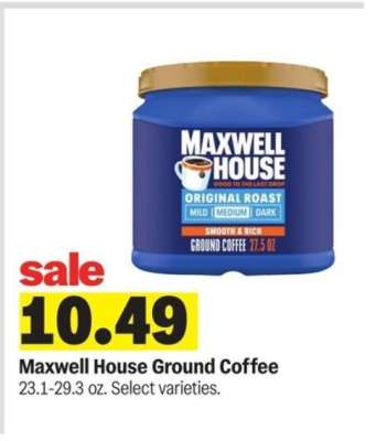 Maxwell House Ground Coffee*