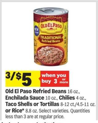 Old El Paso Refried Beans