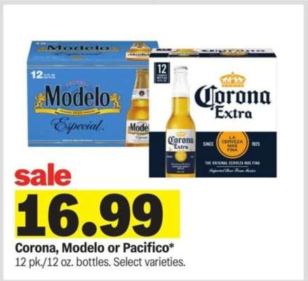 Corona, Modelo or Pacifico