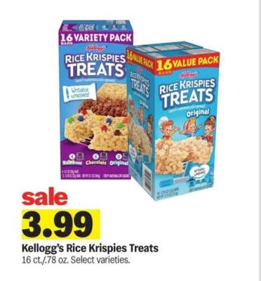 Kellogg's Rice Krispies Treats