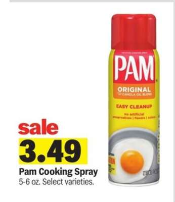 Pam Cooking Spray