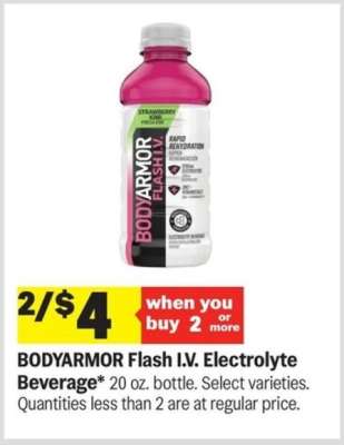 BODYARMOR Flash I.V. Electrolyte Beverage*
