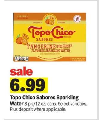 Topo Chico Sabores Sparkling Water