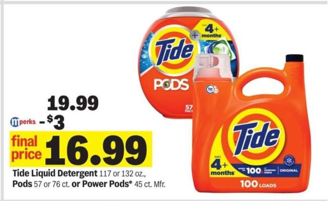 Tide Liquid Detergent
