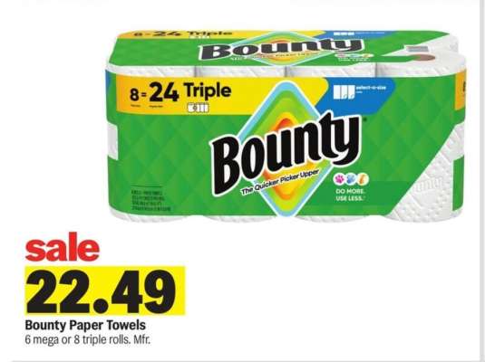 Bounty Paper Towels