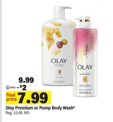 Olay Premium or Pump Body Wash