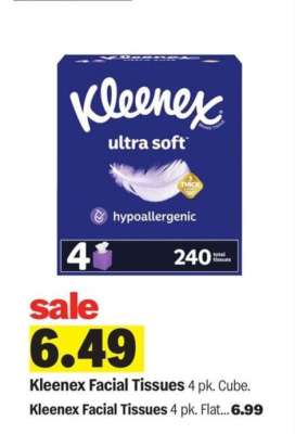 Kleenex Facial Tissues