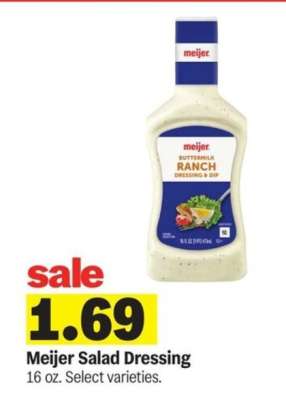 Meijer Salad Dressing