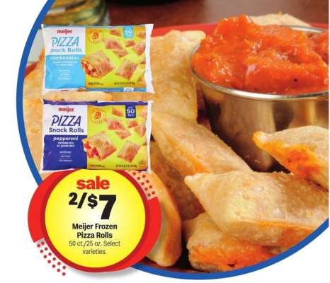 Meijer Frozen Pizza Rolls