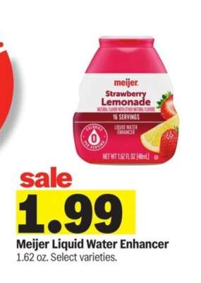 Meijer Liquid Water Enhancer