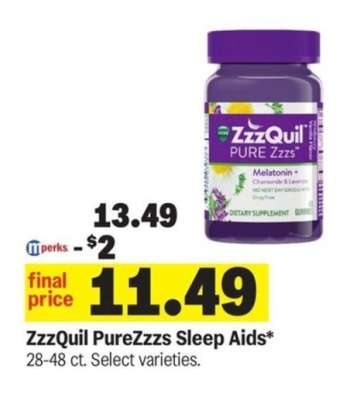 ZzzQuil PureZzzs Sleep Aids